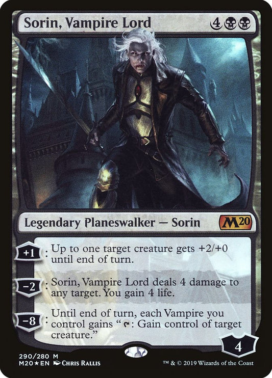 Sorin, Vampire Lord (Planeswalker Deck) - (Foil): Core Set 2020