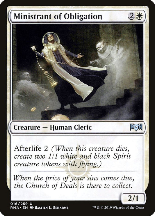 Ministrant of Obligation - (Foil): Ravnica Allegiance