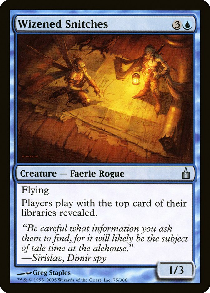 Wizened Snitches: Ravnica: City of Guilds