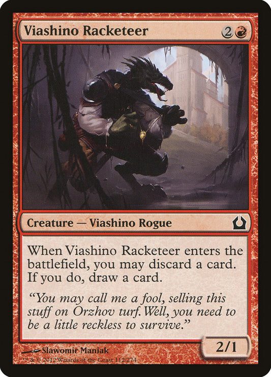 Viashino Racketeer - (Foil): Return to Ravnica