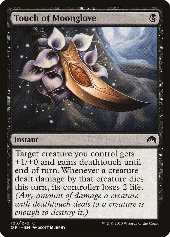 Touch of Moonglove - (Foil): Magic Origins