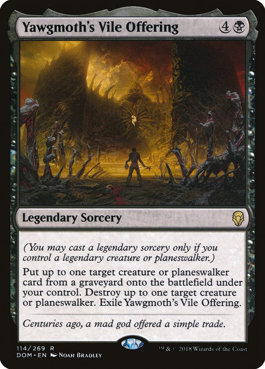 Yawgmoth's Vile Offering - (Foil): Dominaria