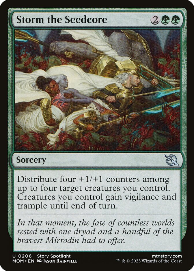 Storm the Seedcore - (Foil): March of the Machine