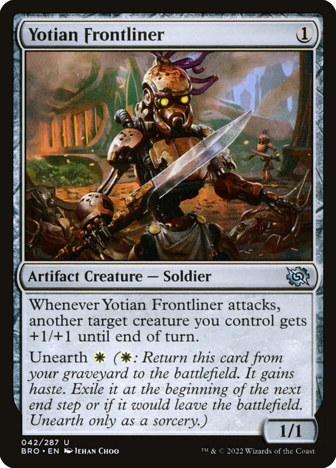 Yotian Frontliner - (Foil): The Brothers' War