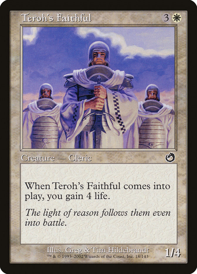 Teroh's Faithful - (Foil): Torment