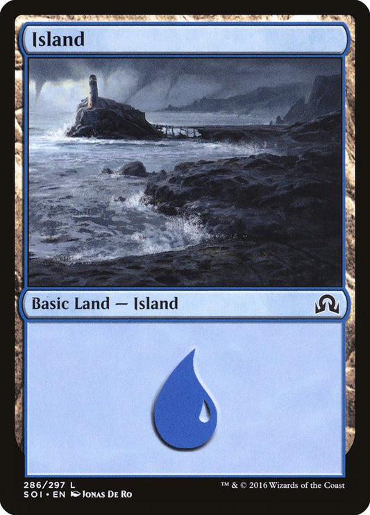 Island (#286): Shadows over Innistrad