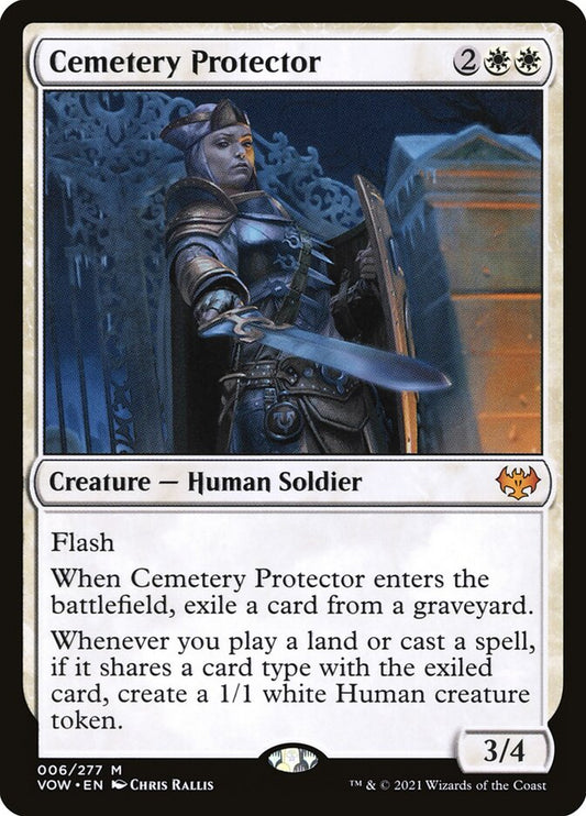Cemetery Protector - (Foil): Innistrad: Crimson Vow