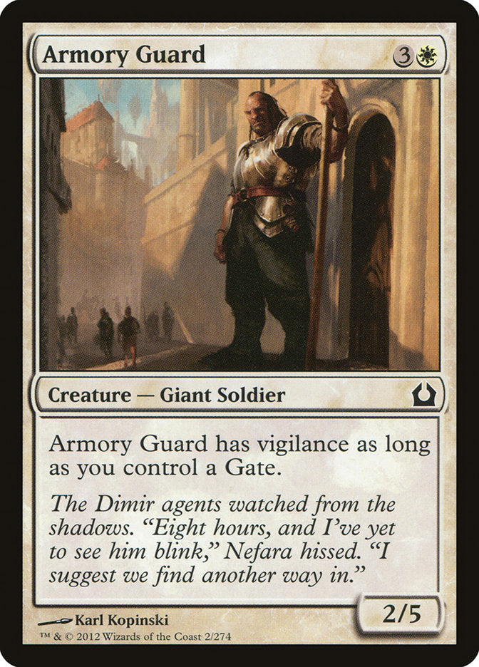 Armory Guard - (Foil): Return to Ravnica