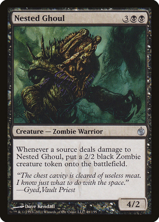 Nested Ghoul: Mirrodin Besieged