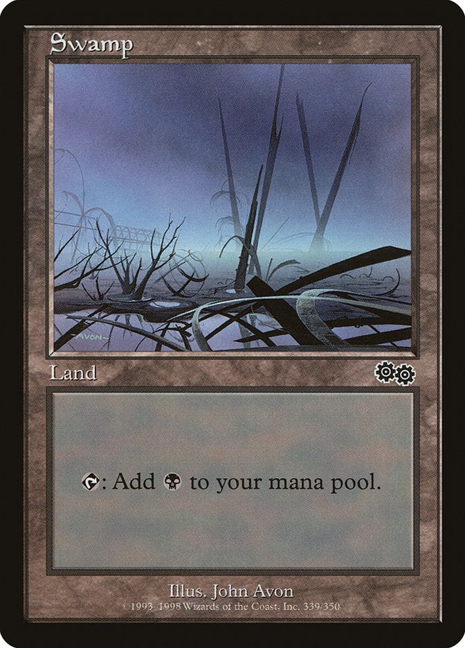 Swamp (#339): Urza's Saga