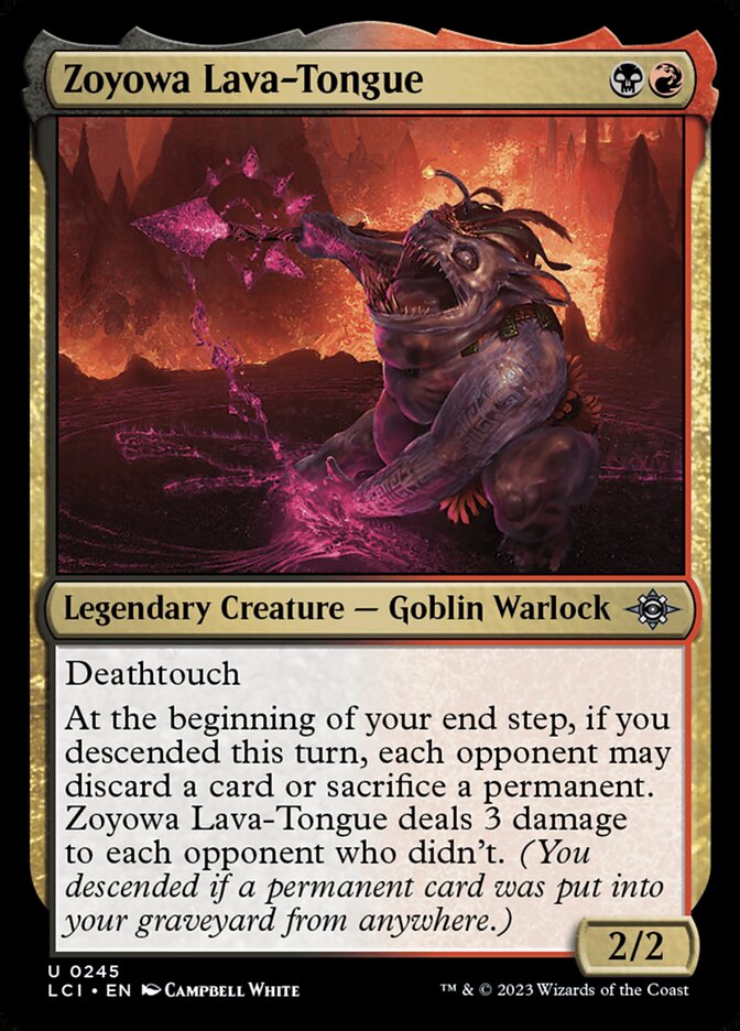Zoyowa Lava-Tongue: Lost Caverns of Ixalan