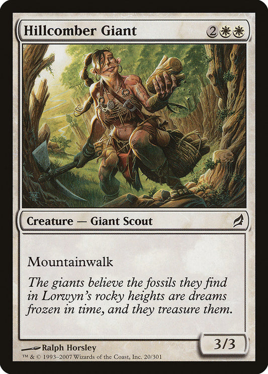 Hillcomber Giant: Lorwyn