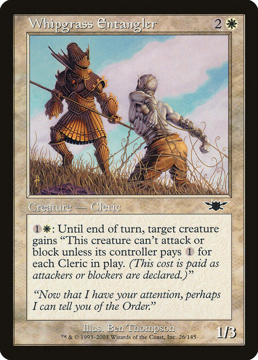 Whipgrass Entangler - (Foil): Legions