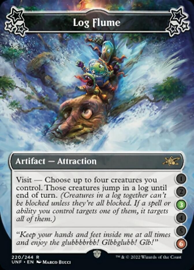 Log Flume (3/6) - (Foil): Unfinity