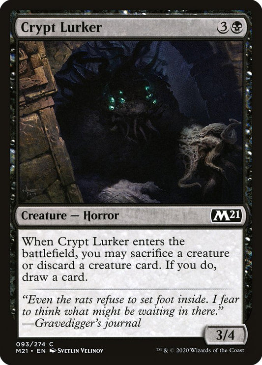 Crypt Lurker - (Foil): Core Set 2021
