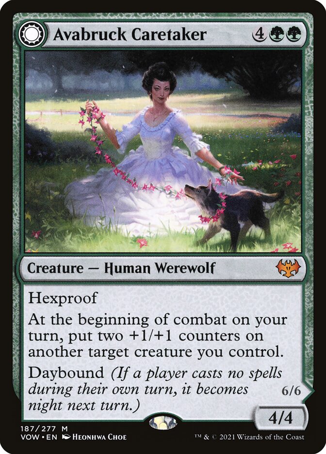 Avabruck Caretaker // Hollowhenge Huntmaster: Innistrad: Crimson Vow