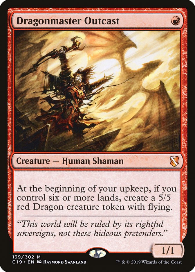 Dragonmaster Outcast: Commander 2019