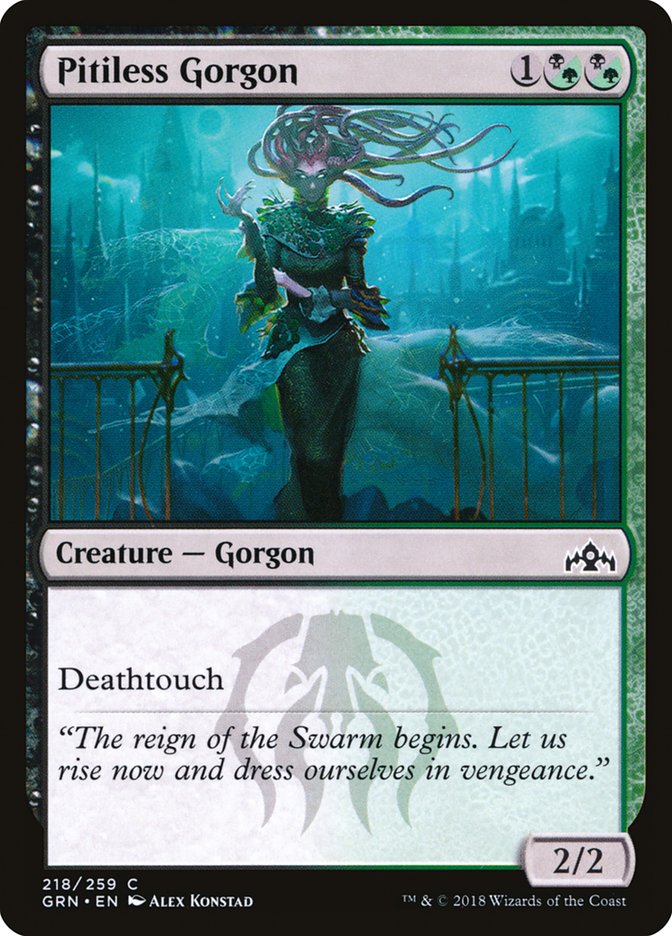 Pitiless Gorgon: Guilds of Ravnica