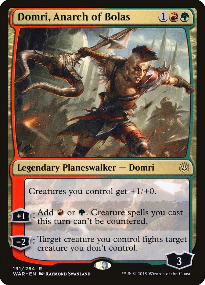 Domri, Anarch of Bolas: War of the Spark