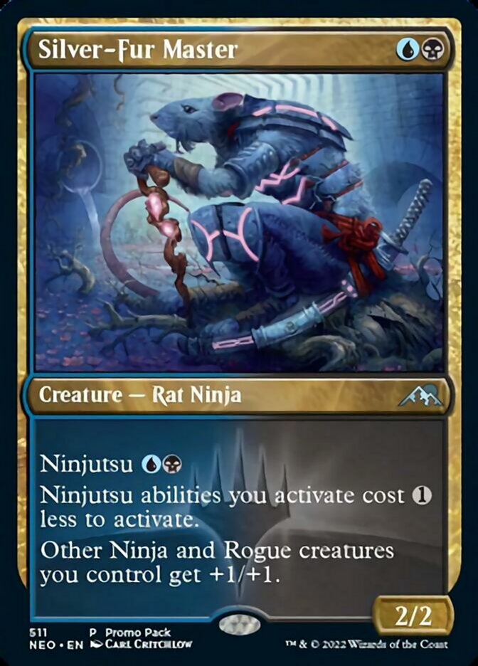 Silver-Fur Master - (Foil): Kamigawa: Neon Dynasty