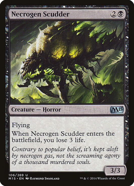 Necrogen Scudder - (Foil): Magic 2015