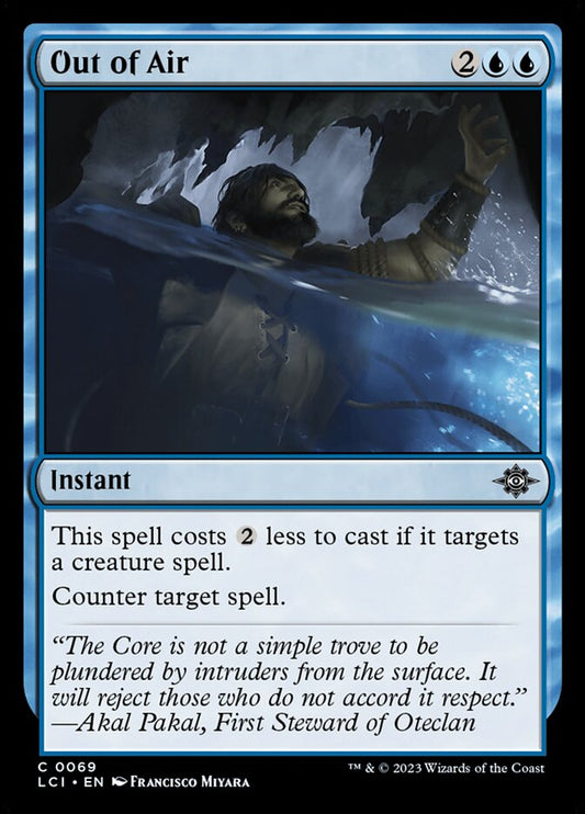 Out of Air - (Foil): Lost Caverns of Ixalan