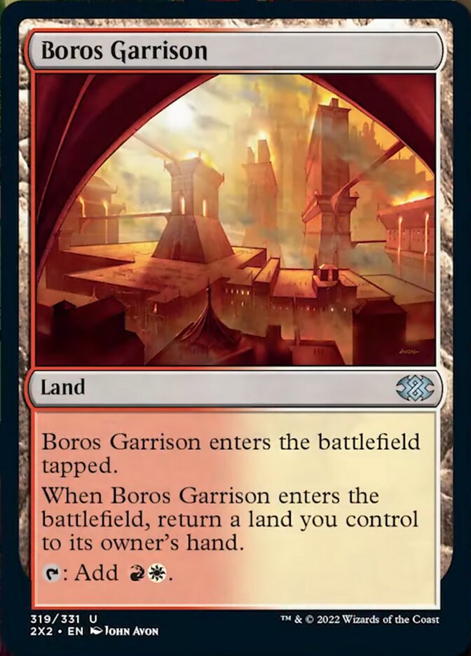 Boros Garrison - (Foil): Double Masters 2022