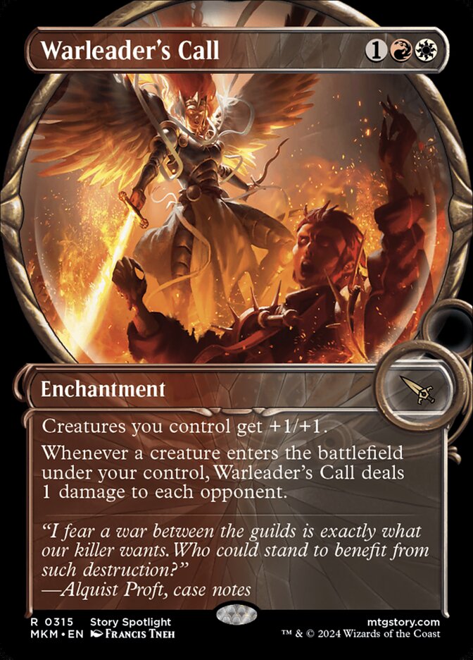 Warleader's Call (Showcase) - (Foil): Murders at Karlov Manor