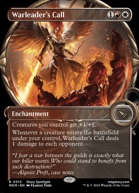 Warleader's Call (Showcase) - (Foil): Murders at Karlov Manor