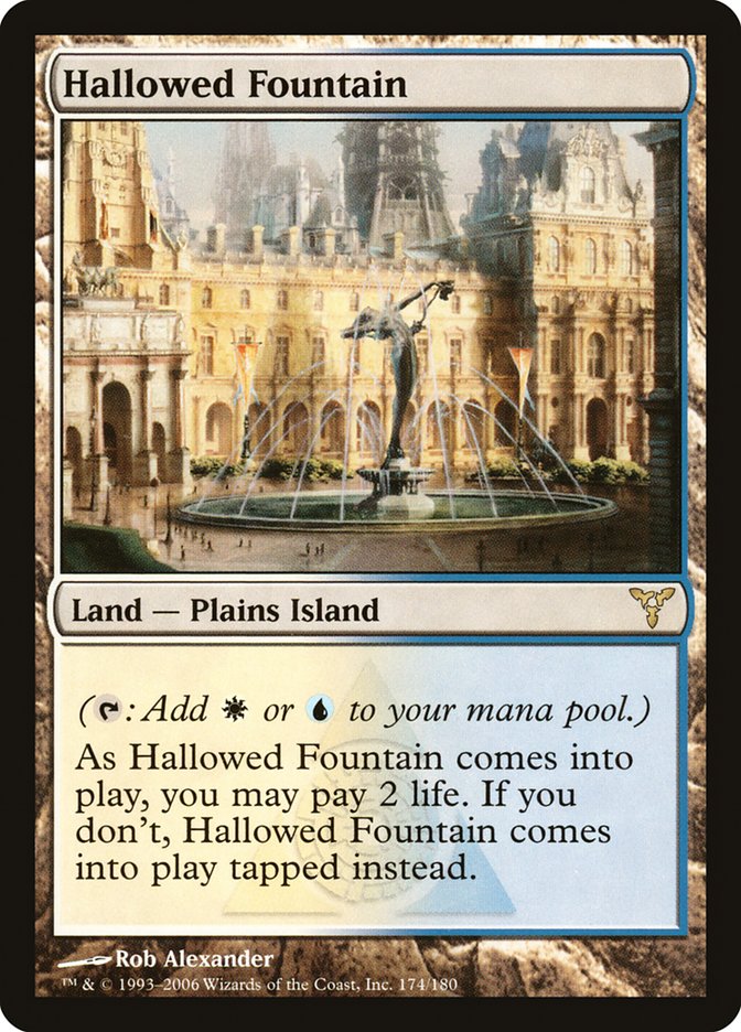Hallowed Fountain - (Foil): Dissension