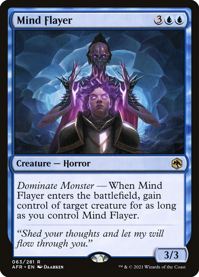 Mind Flayer - (Foil): Adventures in the Forgotten Realms