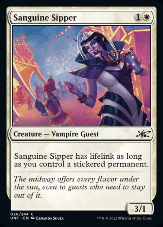 Sanguine Sipper - (Foil): Unfinity