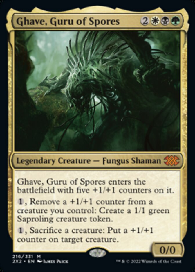 Ghave, Guru of Spores - (Foil): Double Masters 2022