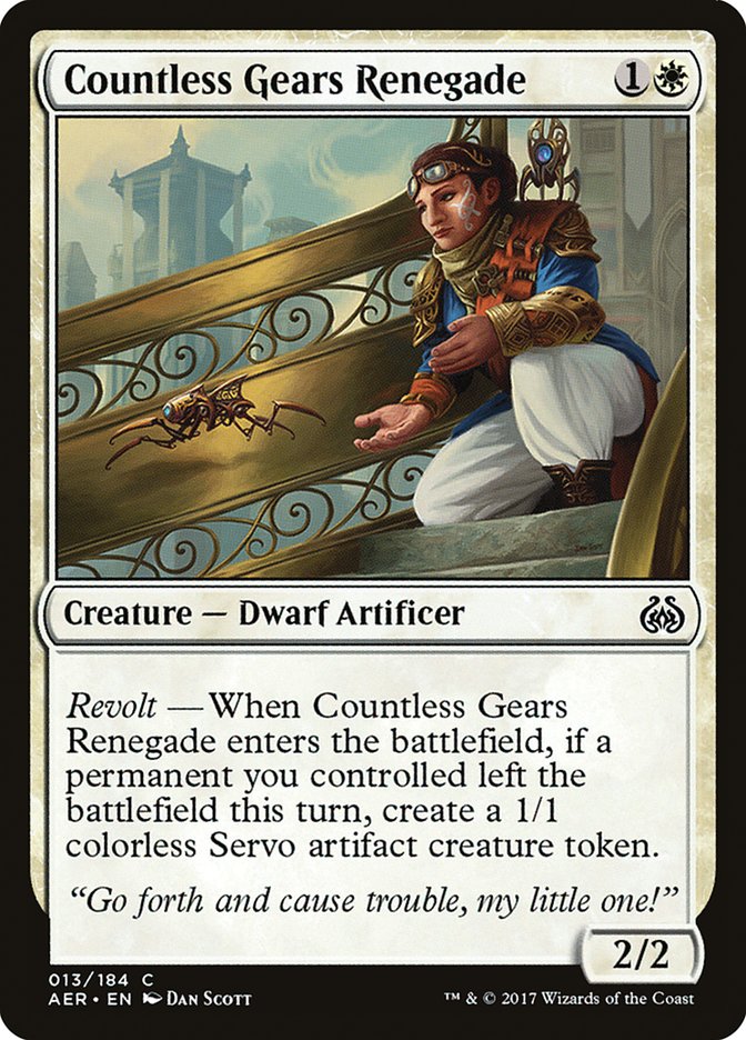 Countless Gears Renegade - (Foil): Aether Revolt
