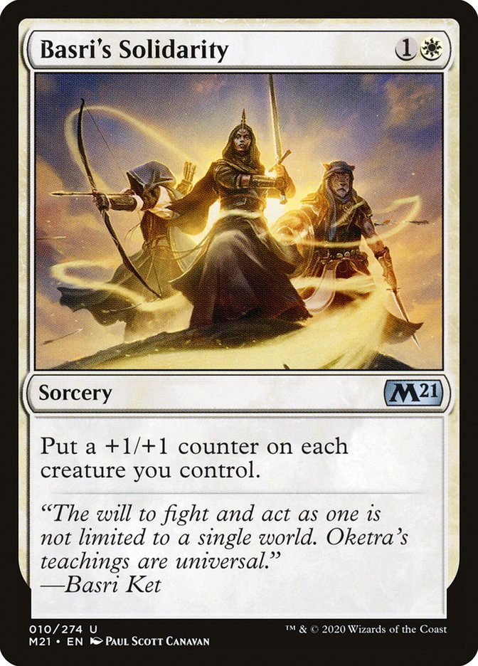 Basri's Solidarity - (Foil): Core Set 2021