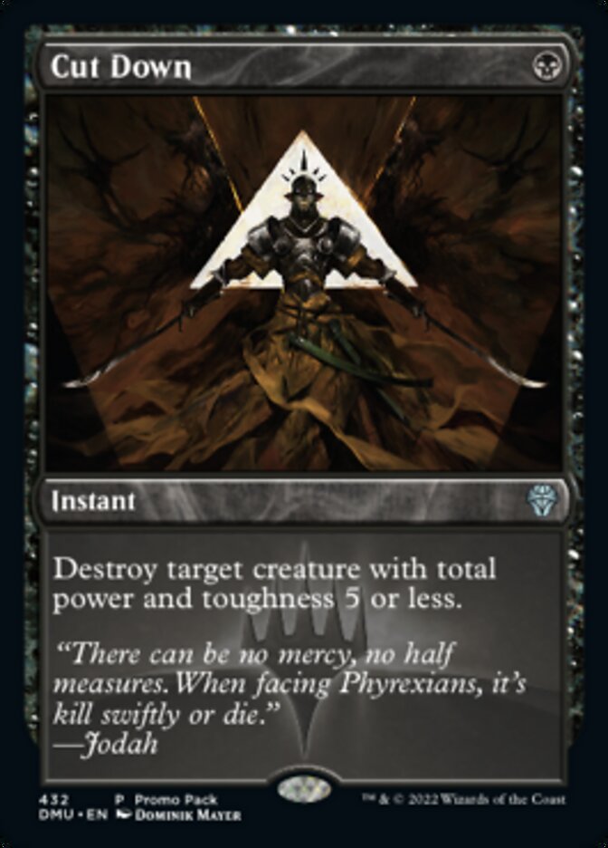 Cut Down - (Foil): Dominaria United