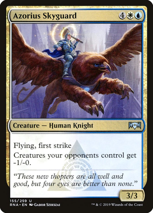 Azorius Skyguard - (Foil): Ravnica Allegiance