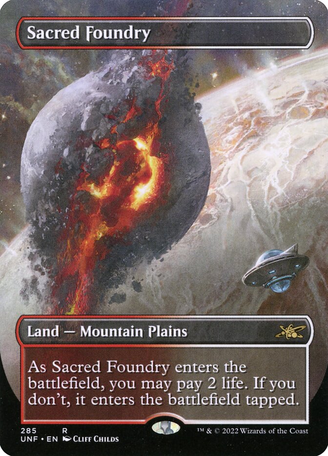 Sacred Foundry (Borderless): Unfinity