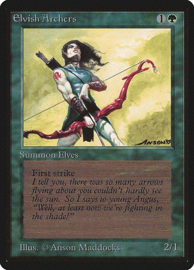 Elvish Archers: Limited Edition Beta