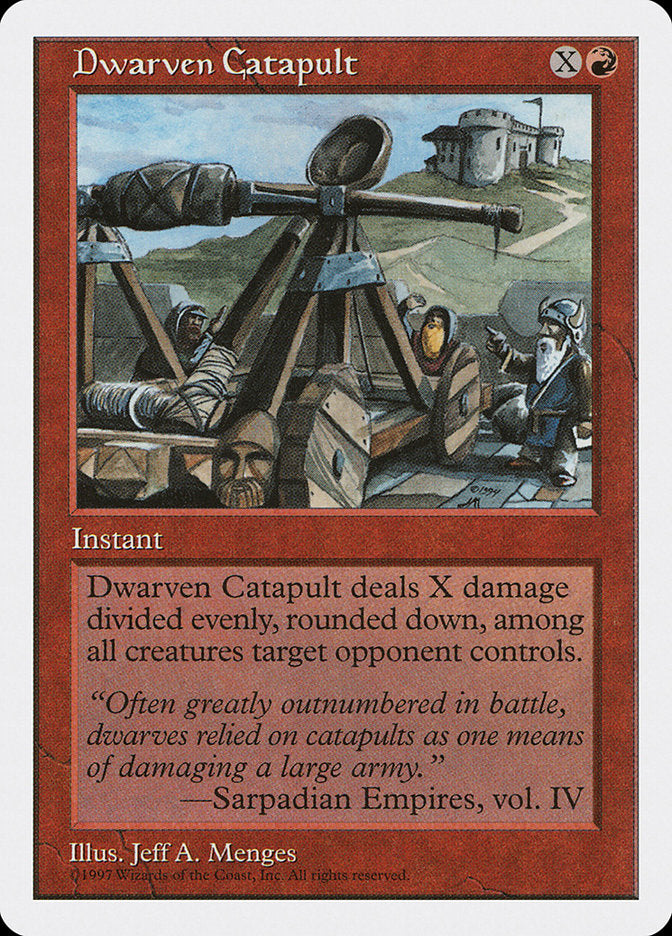 Dwarven Catapult: Fifth Edition