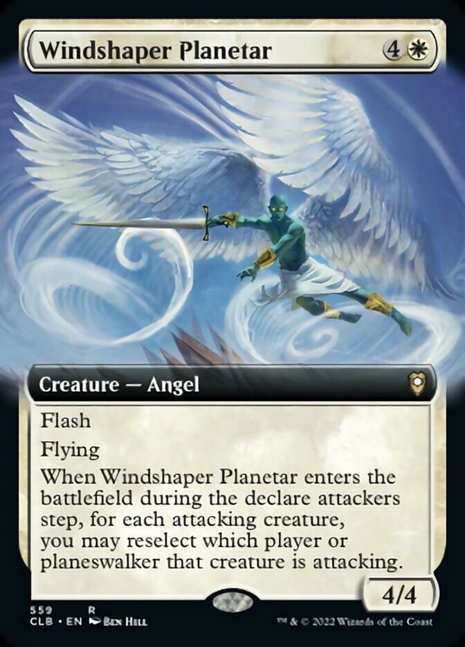 Windshaper Planetar (Extended Art): Commander Legends: Battle for Baldur's Gate