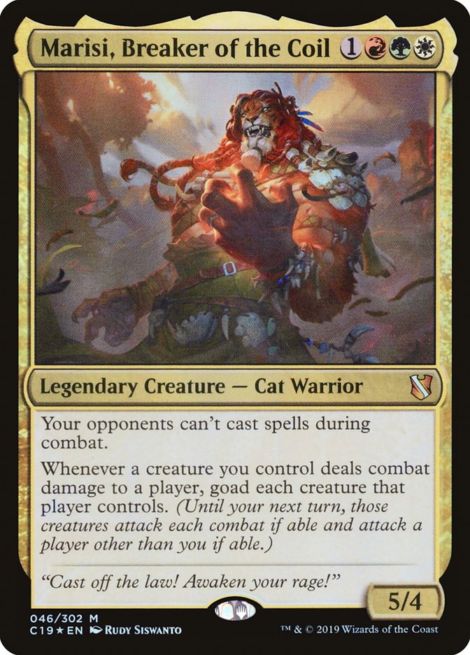 Marisi, Breaker of the Coil - (Foil): Commander 2019