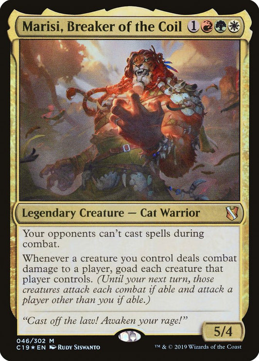Marisi, Breaker of the Coil - (Foil): Commander 2019