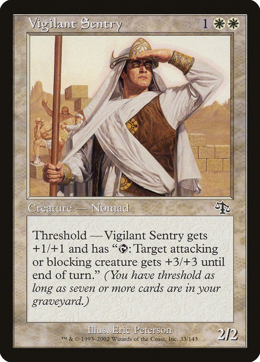 Vigilant Sentry - (Foil): Judgment