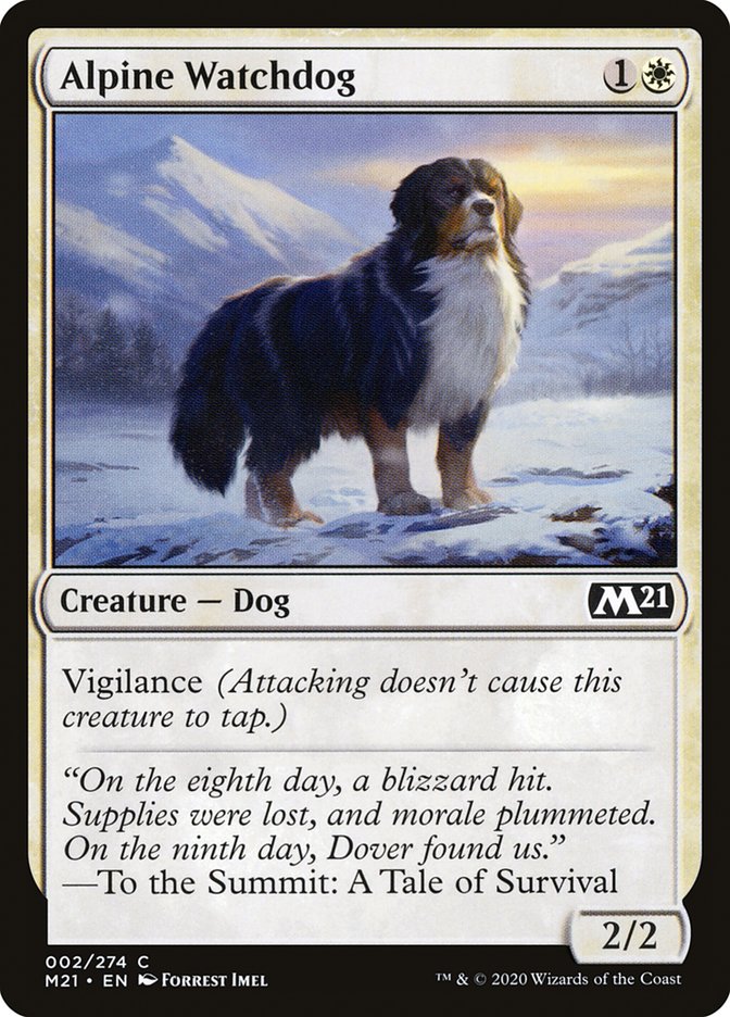 Alpine Watchdog - (Foil): Core Set 2021