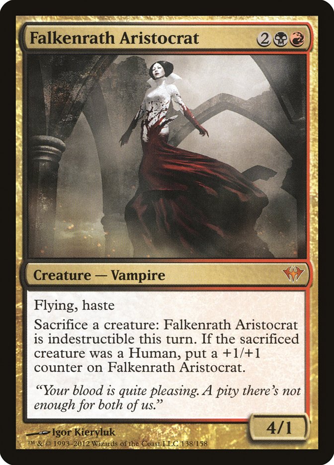 Falkenrath Aristocrat - (Foil): Dark Ascension