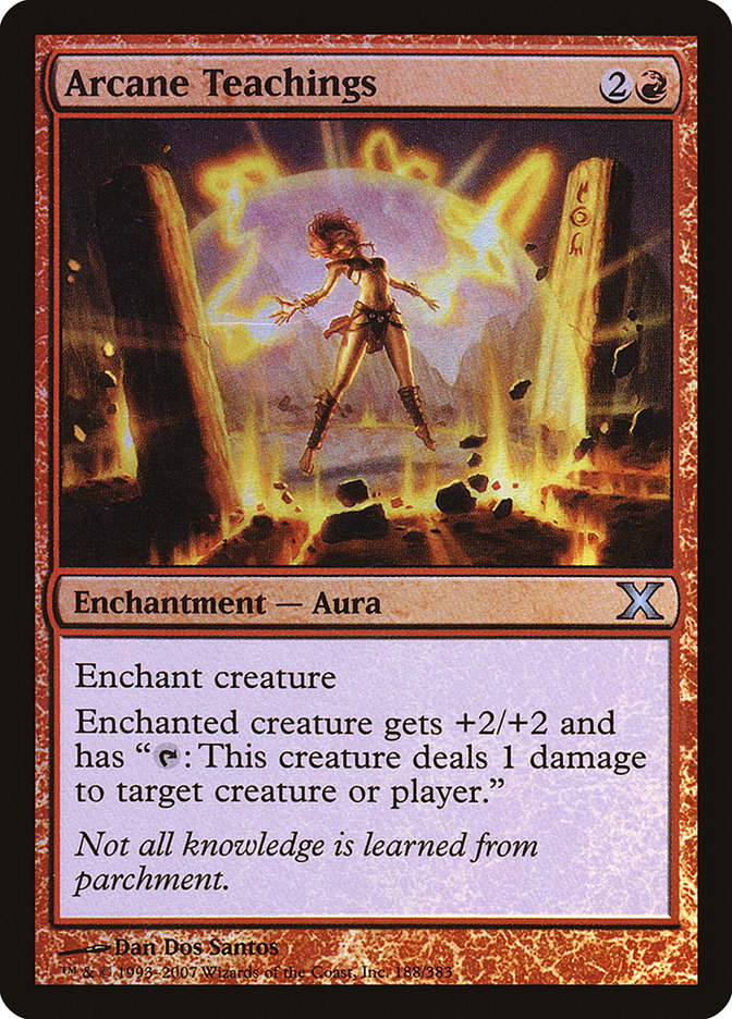 Arcane Teachings - (Foil): Tenth Edition