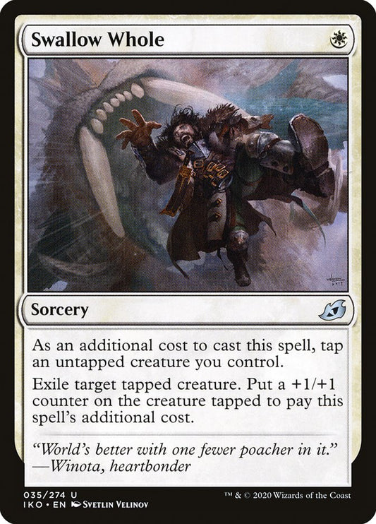 Swallow Whole - (Foil): Ikoria: Lair of Behemoths
