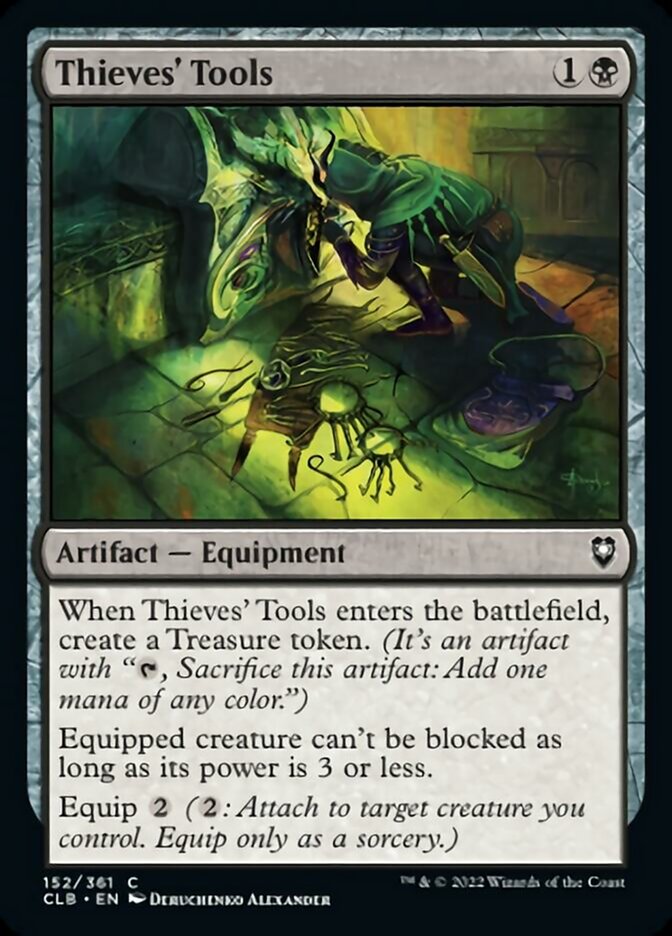 Thieves' Tools - (Foil): Commander Legends: Battle for Baldur's Gate