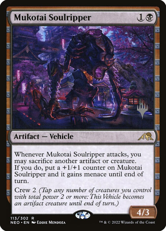 Mukotai Soulripper - (Foil): Kamigawa: Neon Dynasty Promos